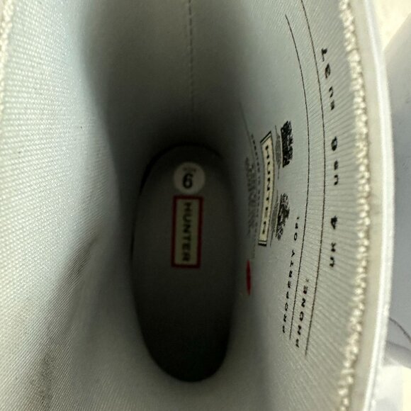 Hunter Womens Short Gloss Rain Boots Size 6 - Picture 9 of 10